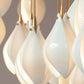 Grand Nordic Magnolia Blossom Ceramic Pendant Chandelier-Meet Lighting