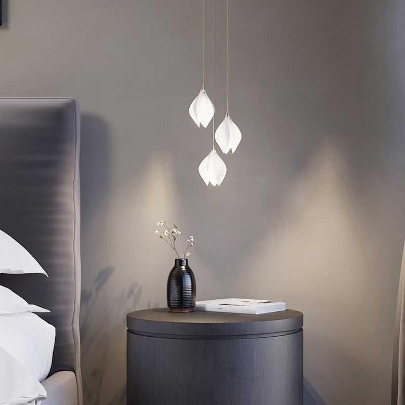 Grand Nordic Magnolia Blossom Ceramic Pendant Chandelier-Meet Lighting
