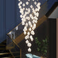 Grand Nordic Magnolia Blossom Ceramic Pendant Chandelier-Meet Lighting