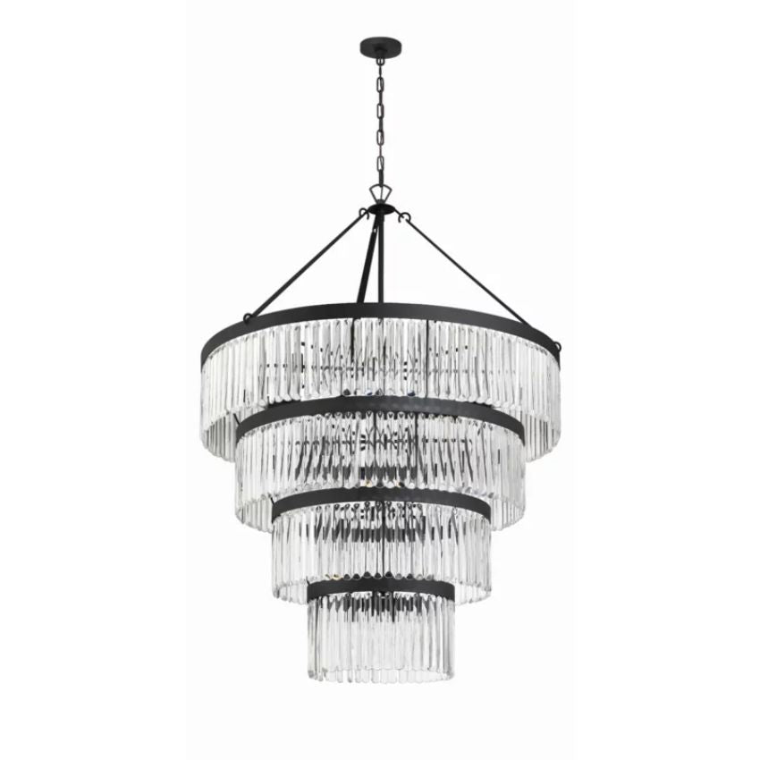 Grant 4-Tier Round Chandelier 40"-Meet Lighting