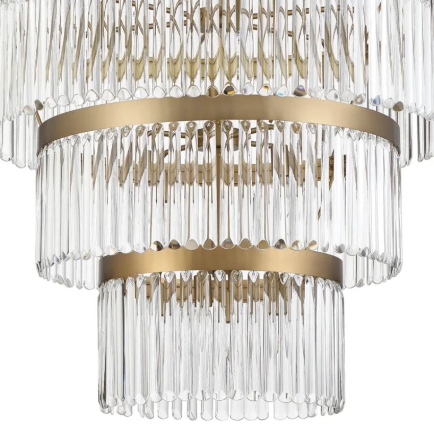 Grant 4-Tier Round Chandelier 40"-Meet Lighting
