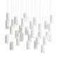 Gule Rectangular Chandelier-Meet Lighting
