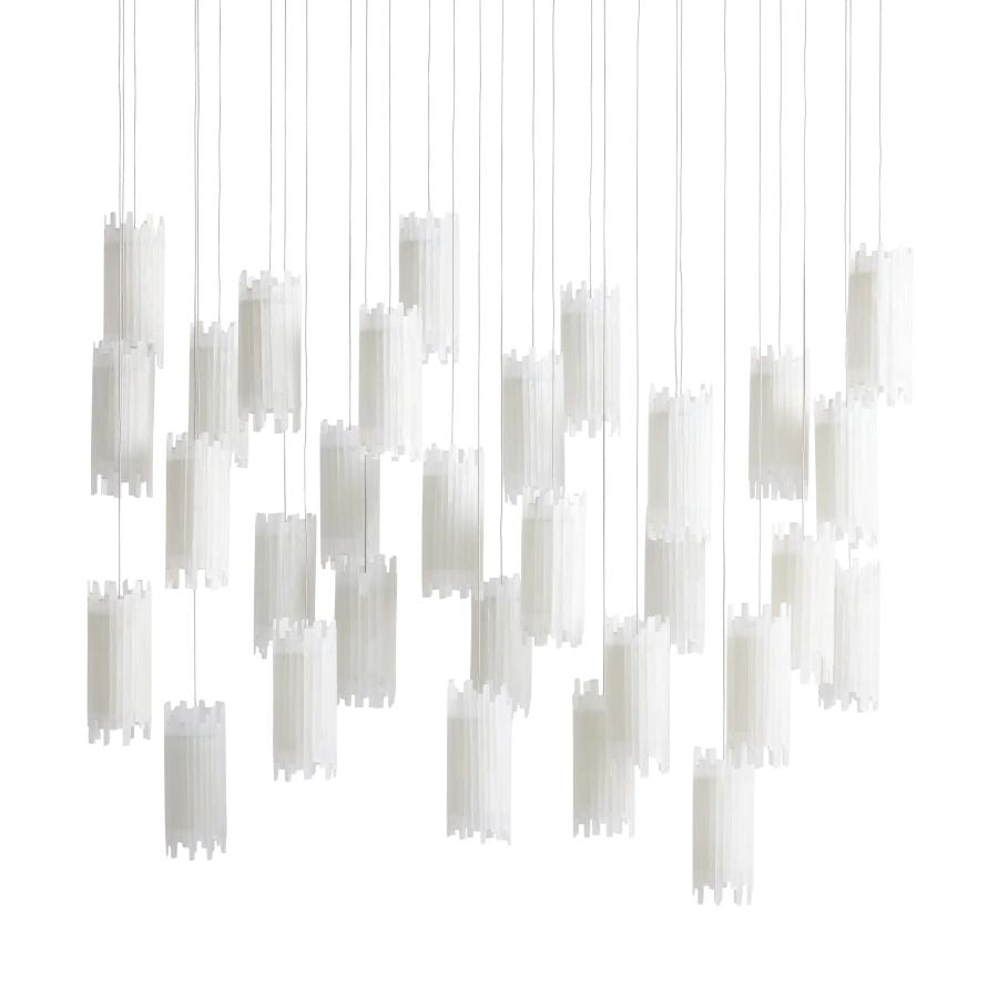 Gule Rectangular Chandelier-Meet Lighting
