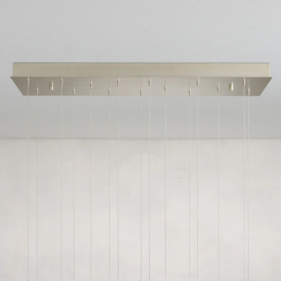 Gule Rectangular Chandelier-Meet Lighting