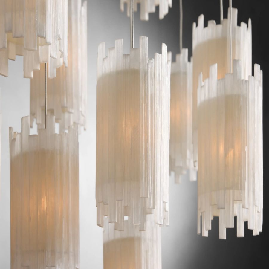 Gule Rectangular Chandelier-Meet Lighting