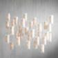 Gule Rectangular Chandelier-Meet Lighting