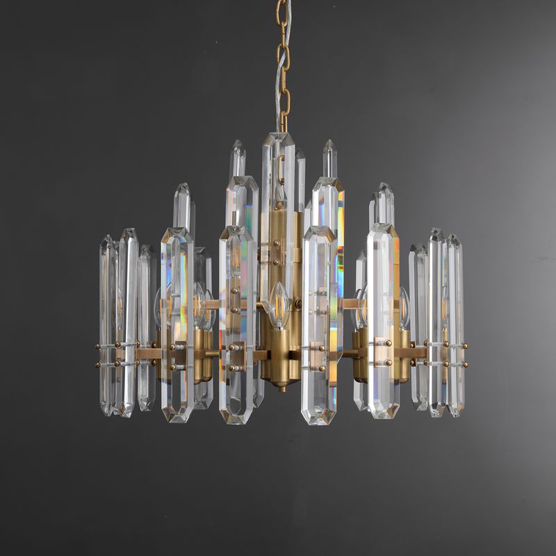 Bonnington Crystal Round Chandelier 24"