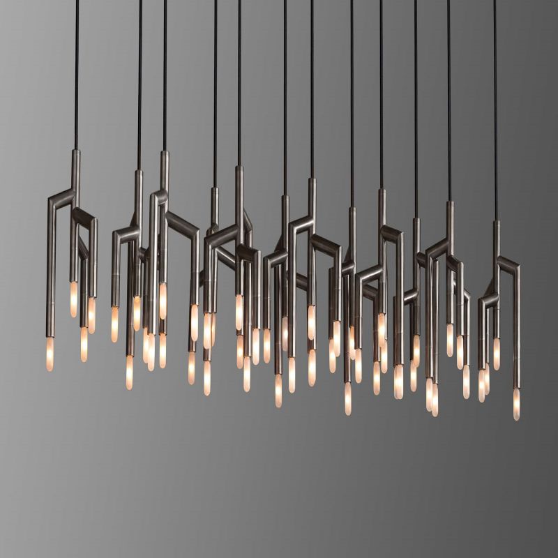 Jarvis LinearI Chandeler-Meet Lighting
