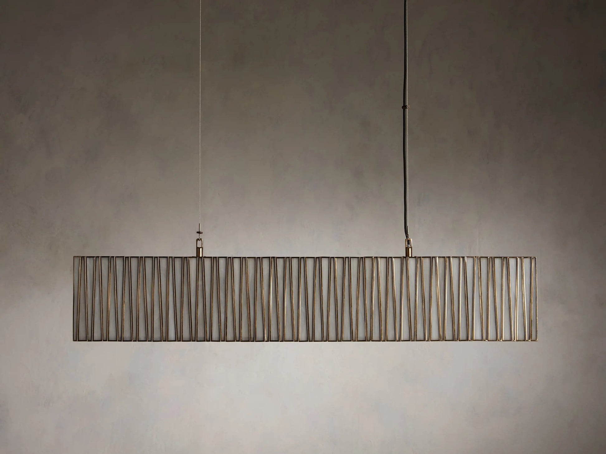 Junet Rectangular Chandelier 60"W 49"W-Meet Lighting