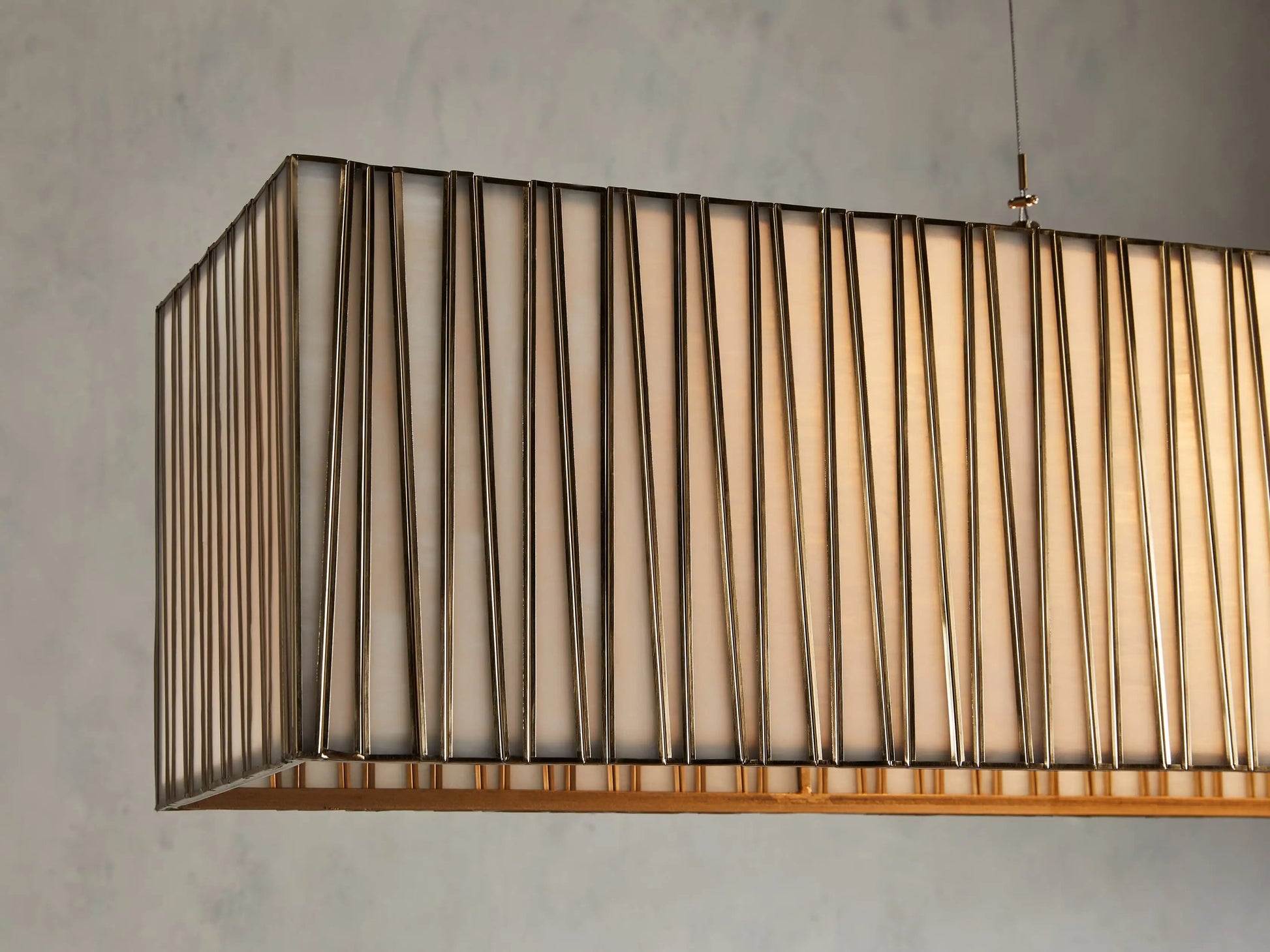 Junet Rectangular Chandelier 60"W 49"W-Meet Lighting