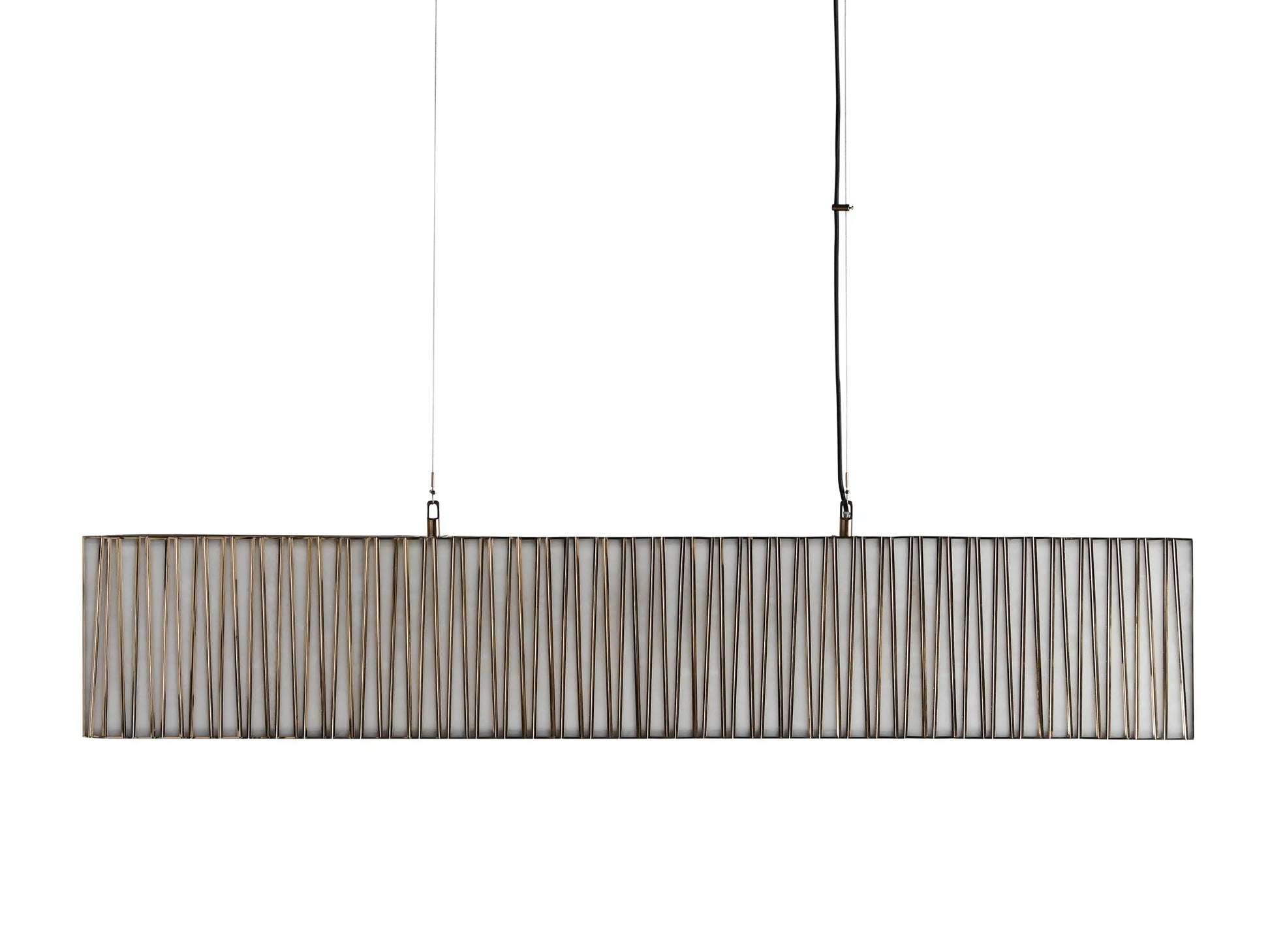 Junet Rectangular Chandelier 60"W 49"W-Meet Lighting