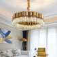 Kubica Round Crystal Chandelier-Meet Lighting