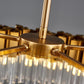 Kubica Round Crystal Chandelier-Meet Lighting