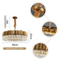 Kubica Round Crystal Chandelier-Meet Lighting