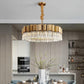 Kubica Round Crystal Chandelier-Meet Lighting