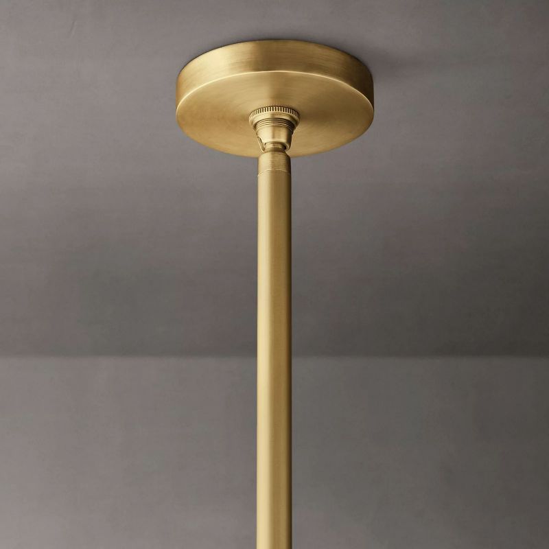 Kuseau Glass Round Chandelier 48"-Meet Lighting