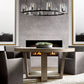 Kuseau Glass Round Chandelier 48"-Meet Lighting