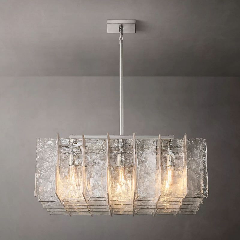 Latracy Square Chandelier 37"-Meet Lighting