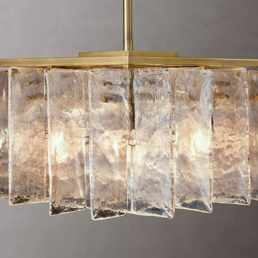 Latracy Square Chandelier 37"-Meet Lighting