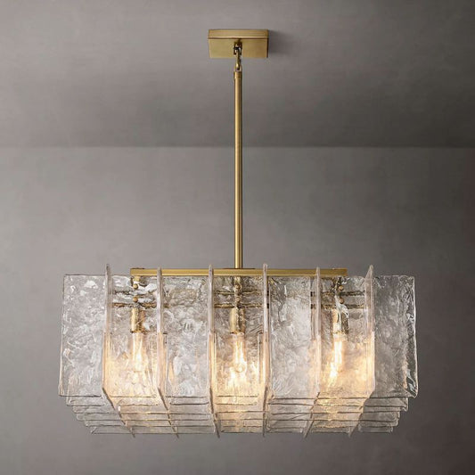 Latracy Square Chandelier 37"-Meet Lighting