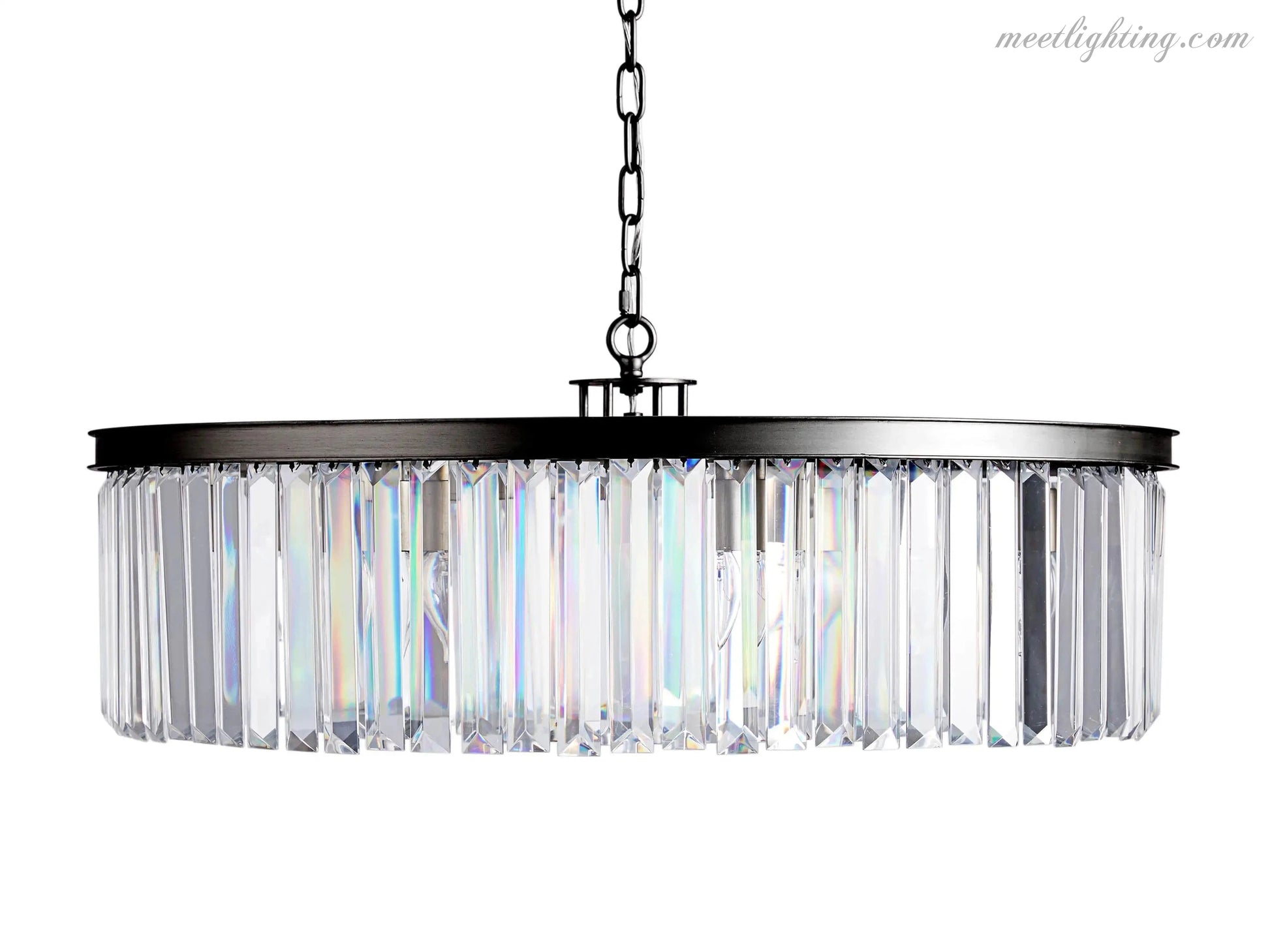 Leyland Round Chandelier-Meet Lighting