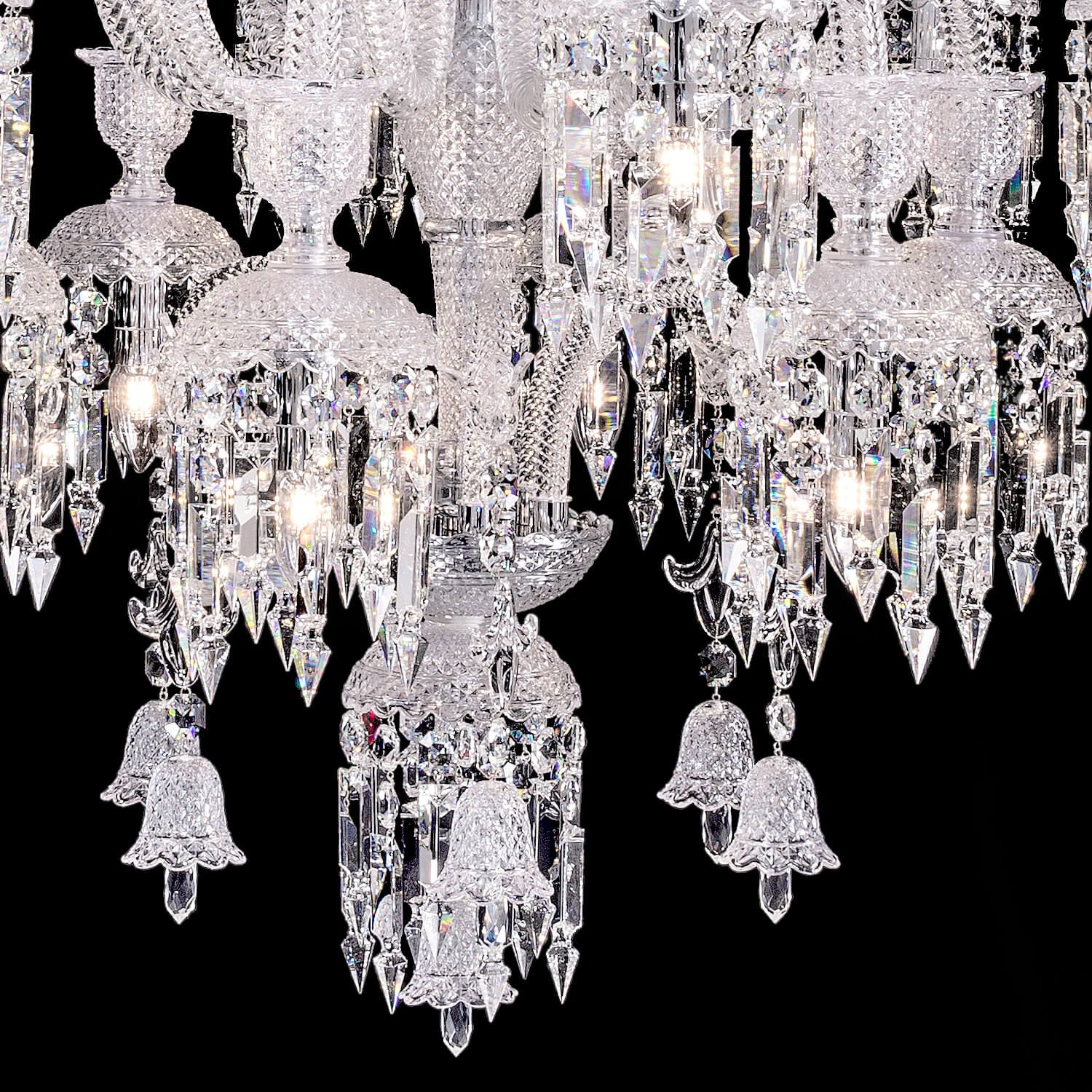 Luxury Solstice Baccarat Crystal Chandelier-Meet Lighting