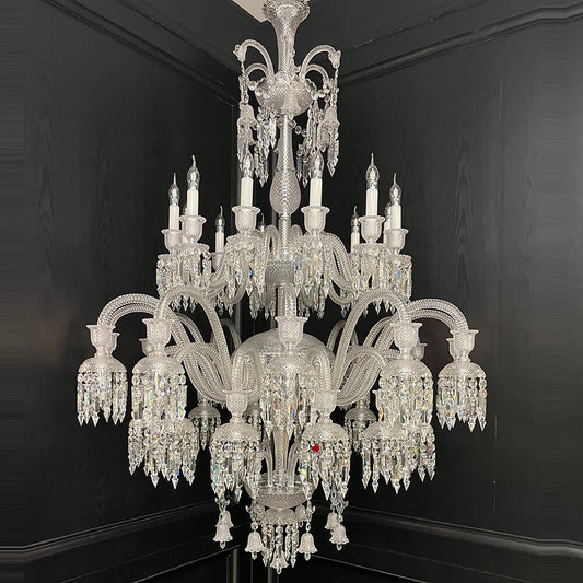 Luxury Solstice Baccarat Crystal Chandelier-Meet Lighting