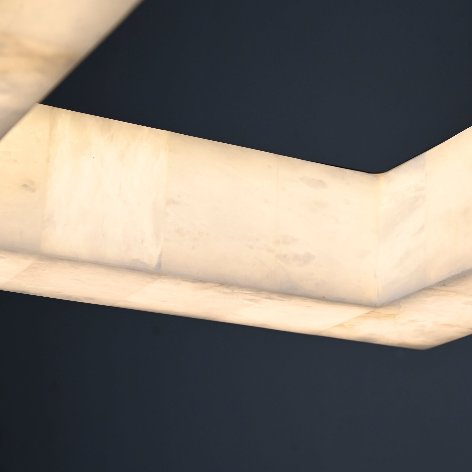 Marble Ravage Rectangle Chandelier 72"-Meet Lighting