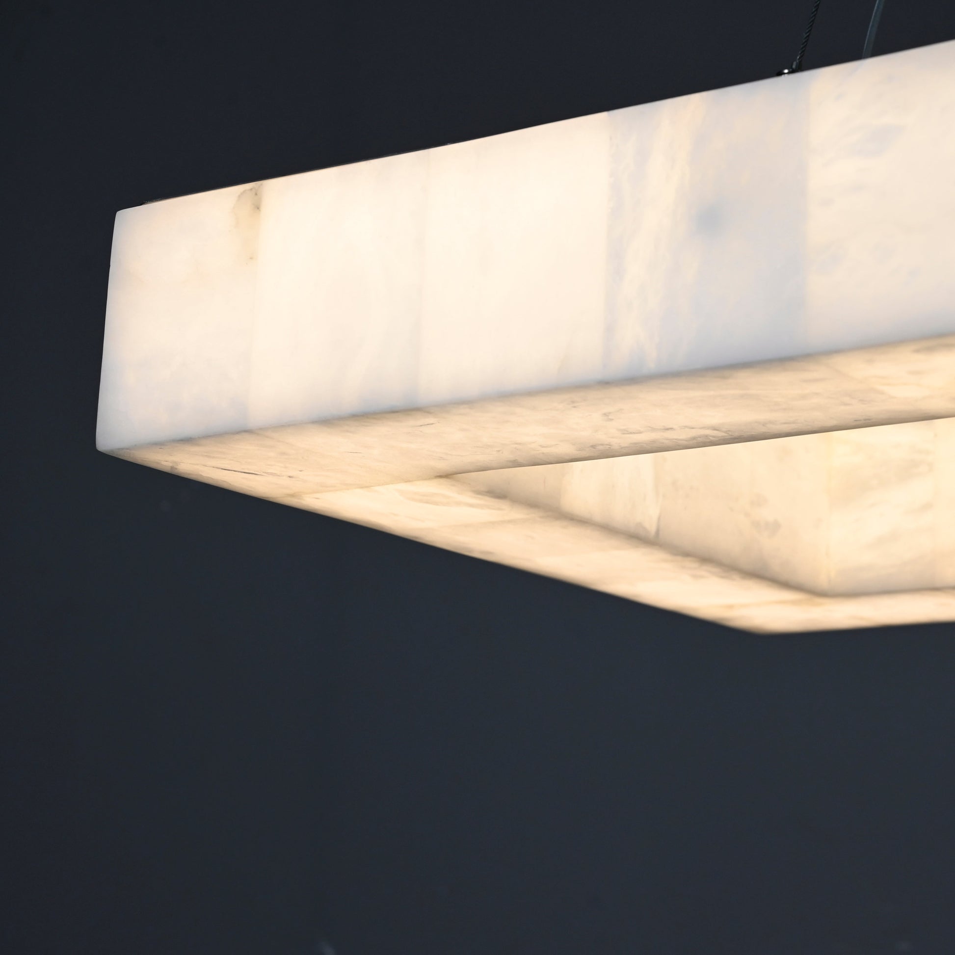 Marble Ravage Rectangle Chandelier 72"-Meet Lighting
