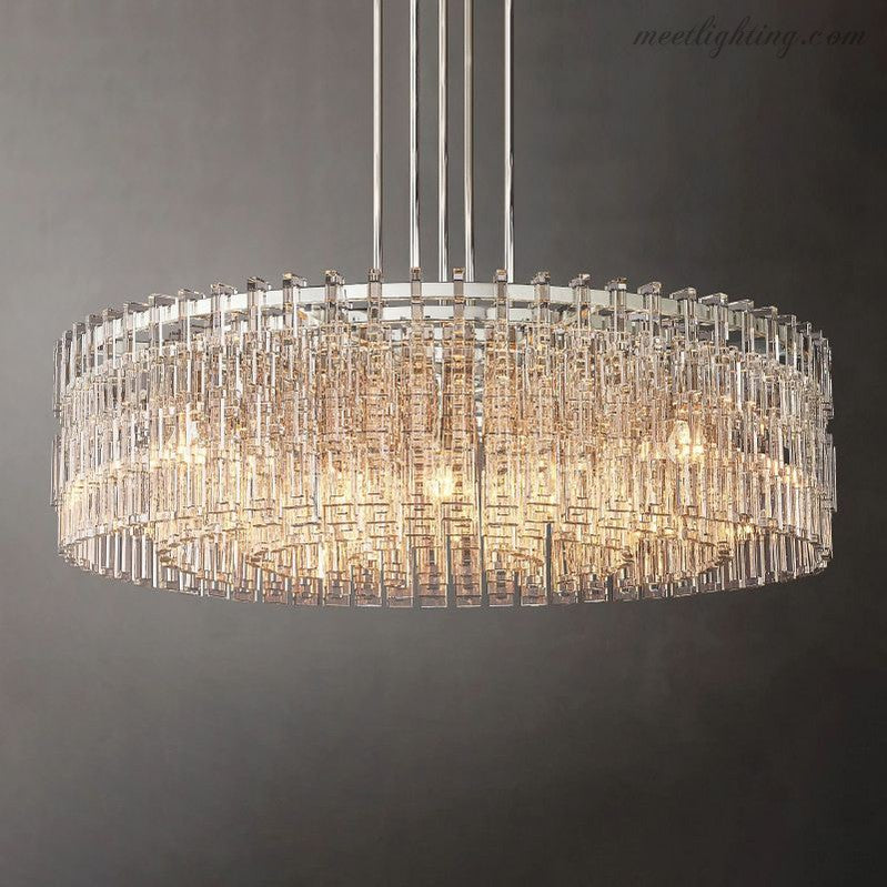 Marignia Round Chandelier 48"-Meet Lighting