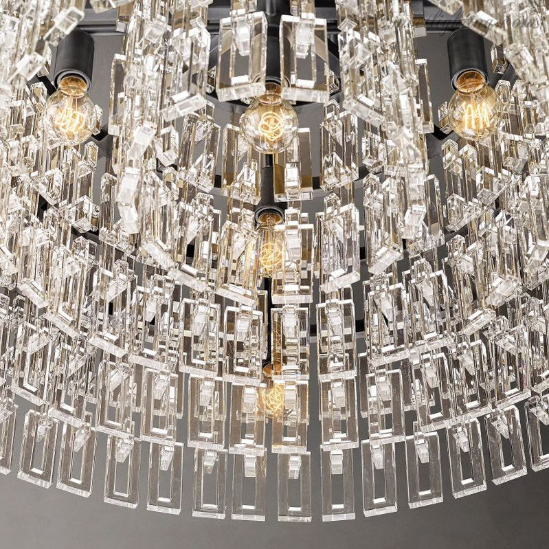 Marignia Round Chandelier 48"-Meet Lighting