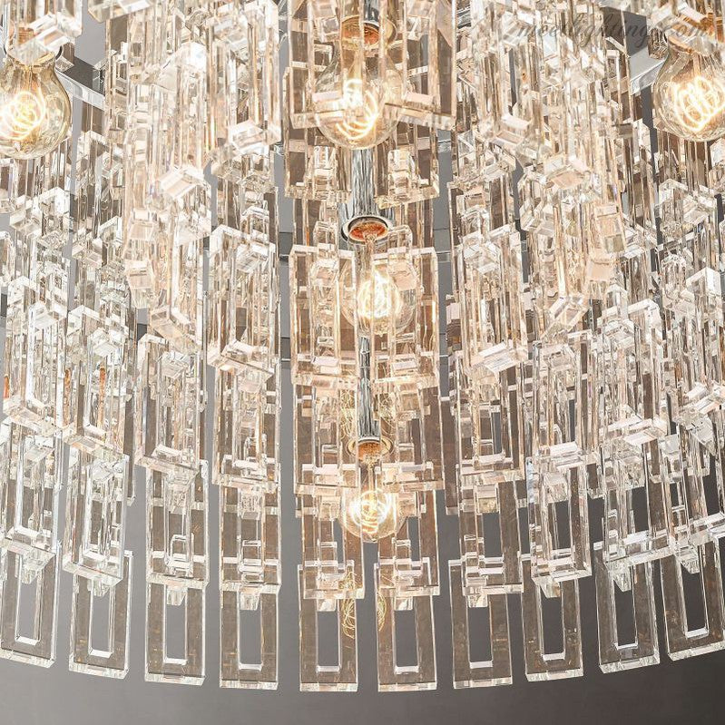 Marignia Round Chandelier 48"-Meet Lighting