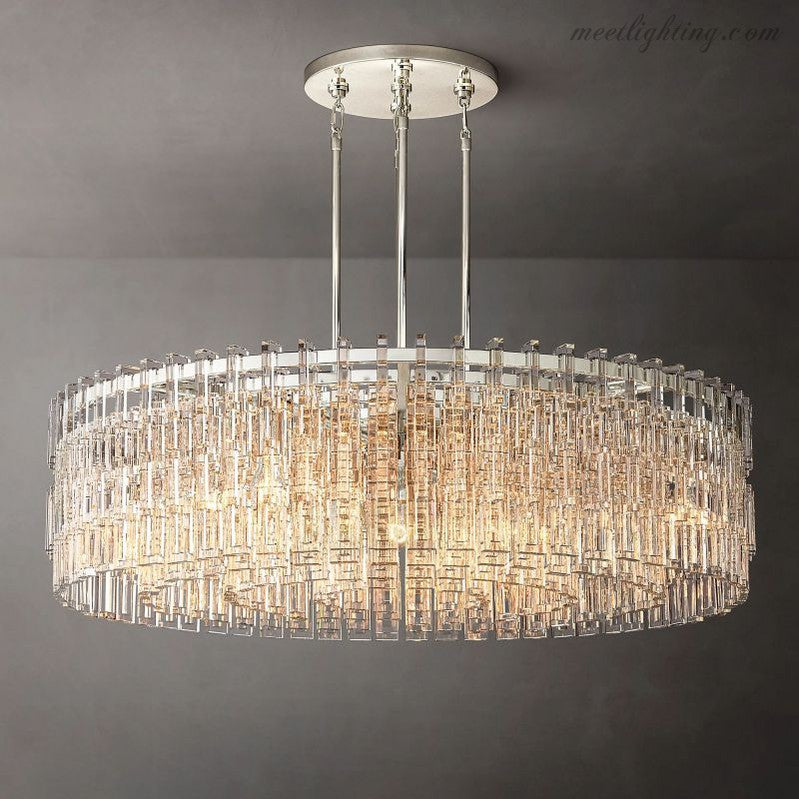 Marignia Round Chandelier 48"-Meet Lighting