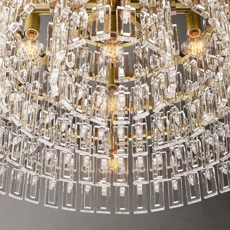 Marignia Round Chandelier 48"-Meet Lighting