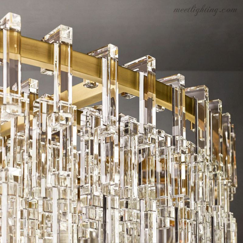 Marignia Round Chandelier 48"-Meet Lighting