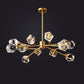 Masonry Faceted Crystal Prisms Chandelier-Meet Lighting