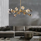 Masonry Faceted Crystal Prisms Chandelier-Meet Lighting