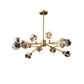 Masonry Faceted Crystal Prisms Chandelier-Meet Lighting