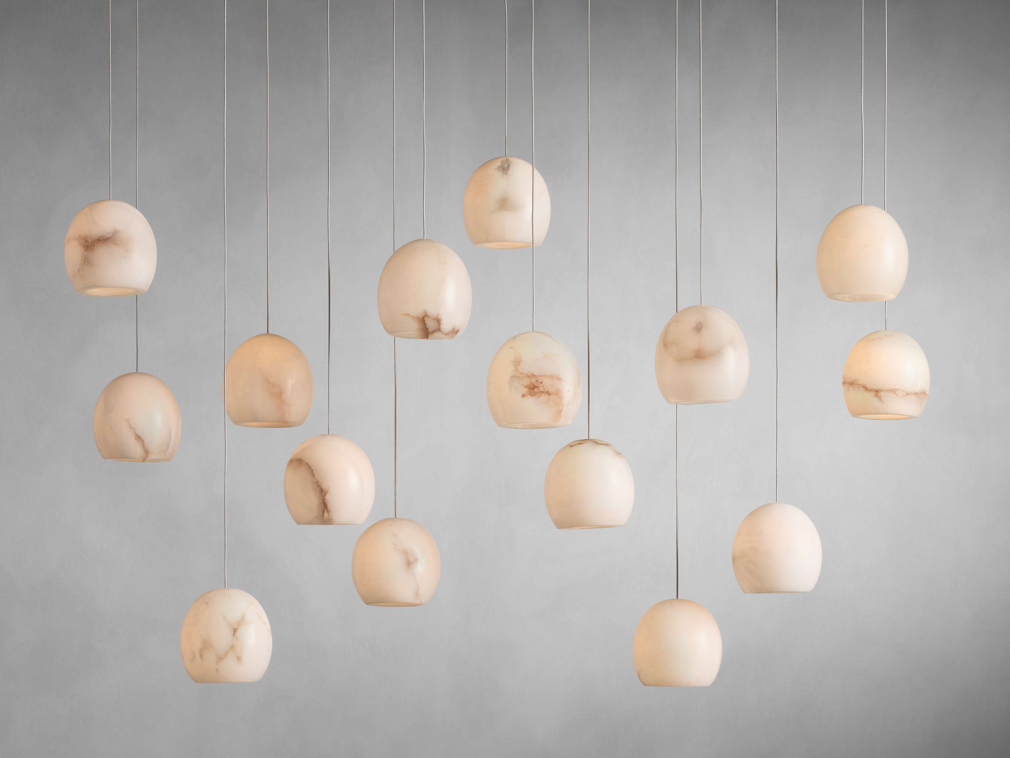 Maeva Rectangular Chandelier 15 lights/30 lights-MEET LIGHTING