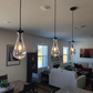 Modern Raindrop Pendant Light For Kitchen Bedroom Cord-Meet Lighting