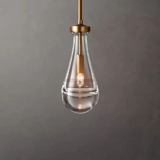 Modern Raindrop Pendant Light, Kitchen Island Pendant Light( Rod)-Meet Lighting