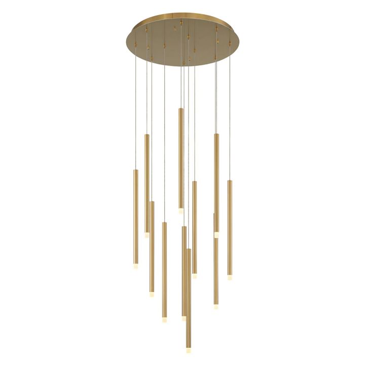 Monna Lights Round LED Chandelier-Meet Lighting