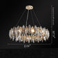 Multi-Sided Crystal Round Chandelier-Meet Lighting