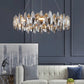 Multi-Sided Crystal Round Chandelier-Meet Lighting