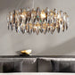 Multi-Sided Crystal Round Chandelier-Meet Lighting