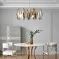 Multi-Sided Crystal Round Chandelier-Meet Lighting
