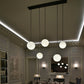 Nami Alabaster Sphere Multi-Light Chandelier-Meet Lighting