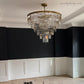Odeom 7-Layer Crystal Round Chandelier 44"-Meet Lighting