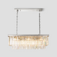 Odeon Crystal 2-Layer Rectangle Chandelier-Meet Lighting