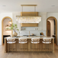 Odeon Crystal 2-Layer Rectangle Chandelier-Meet Lighting